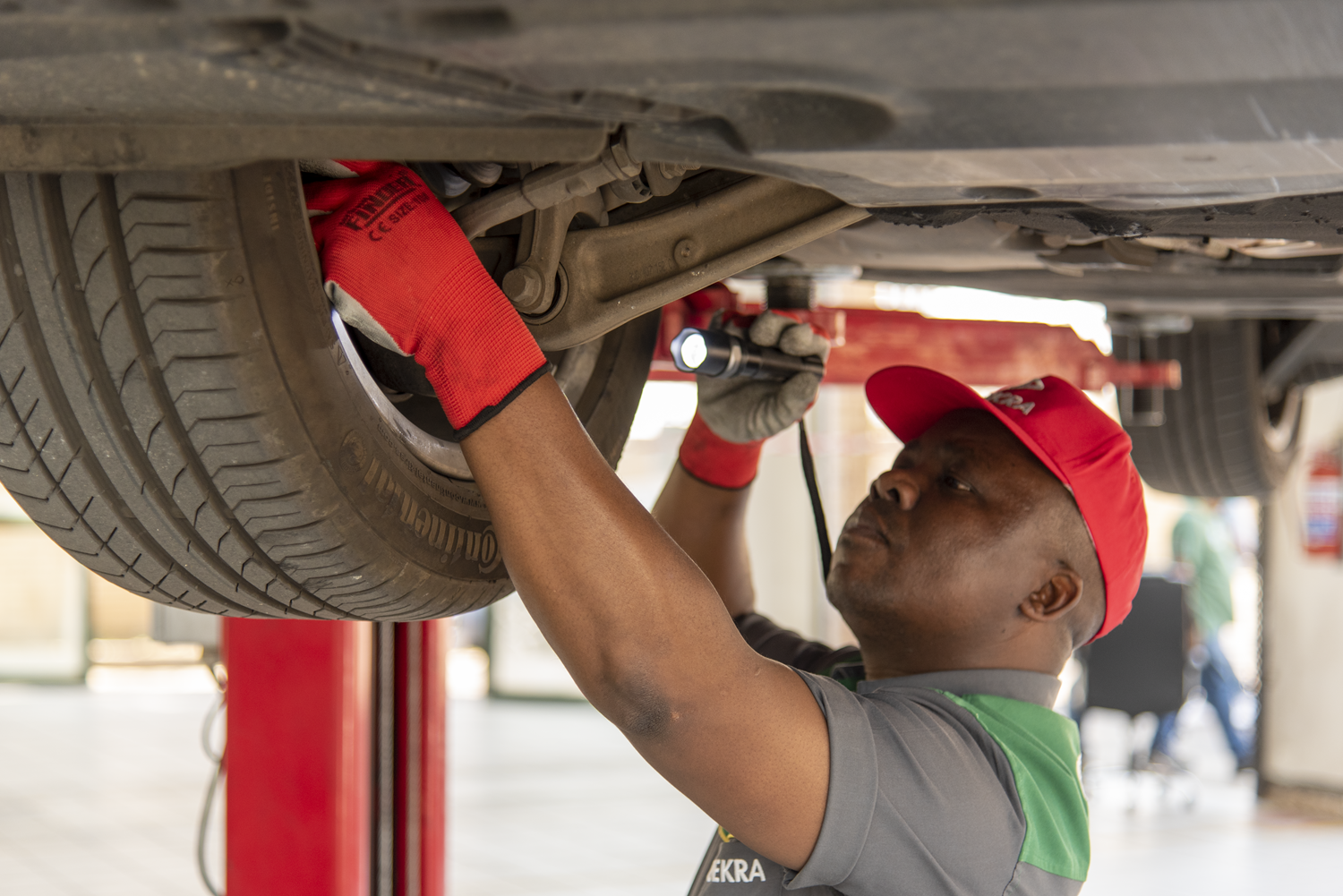 DEKRA vehicle inspection process